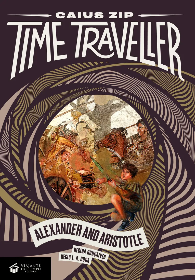 Alexander and Aristotle. Cover by Vanessa Rosa and Rafael Nobre.