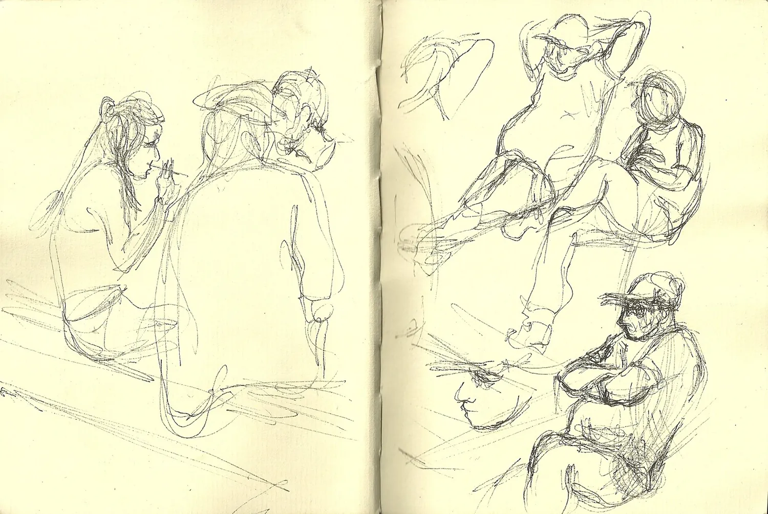 Street sketchbook, 2011