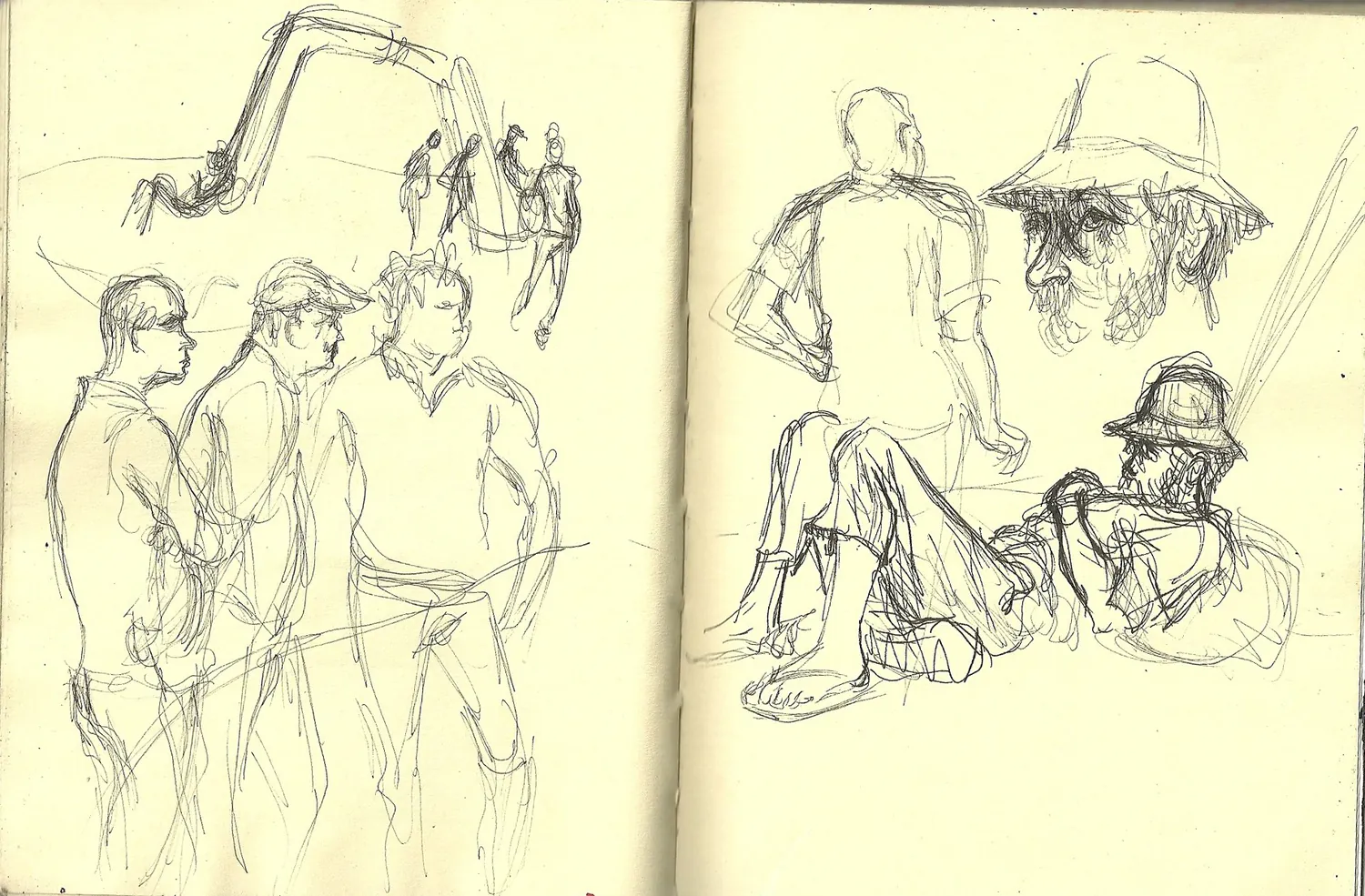 Street sketchbook, 2011