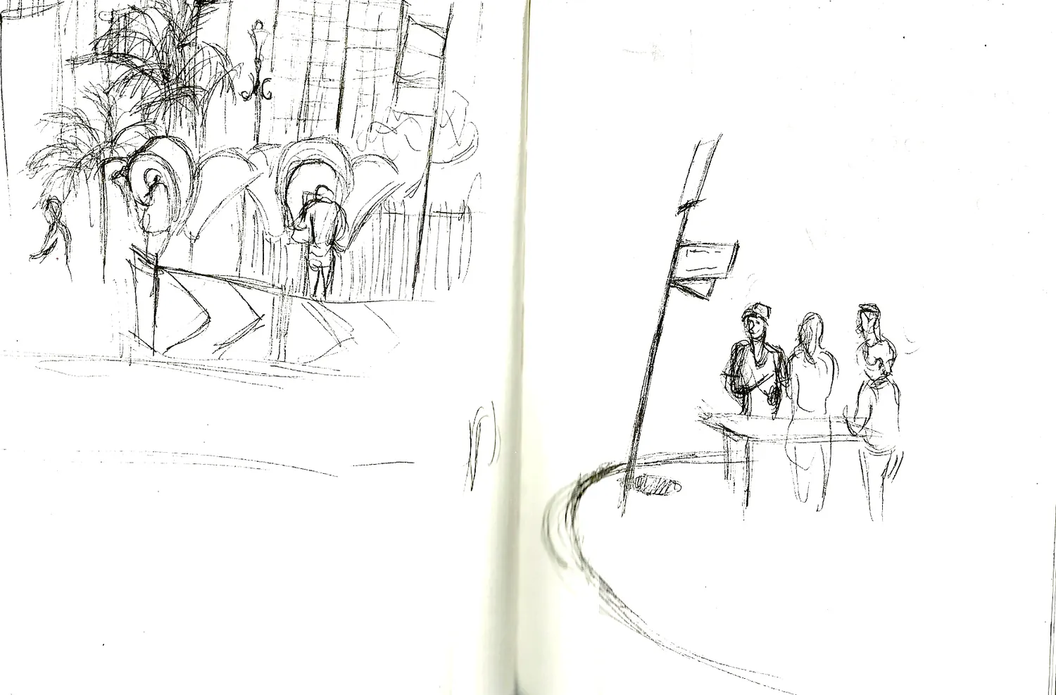 Street sketchbook, 2011