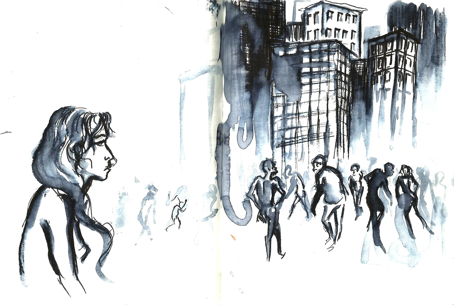 Street sketchbook, 2011