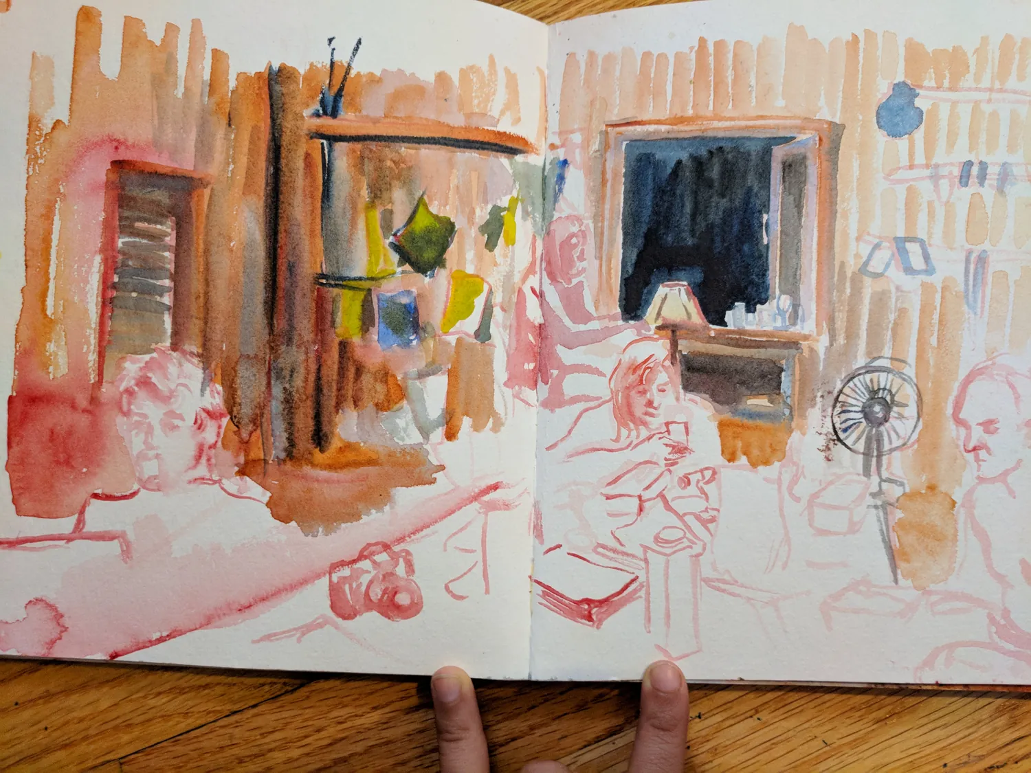 Sketchbook, Thailand, 2018