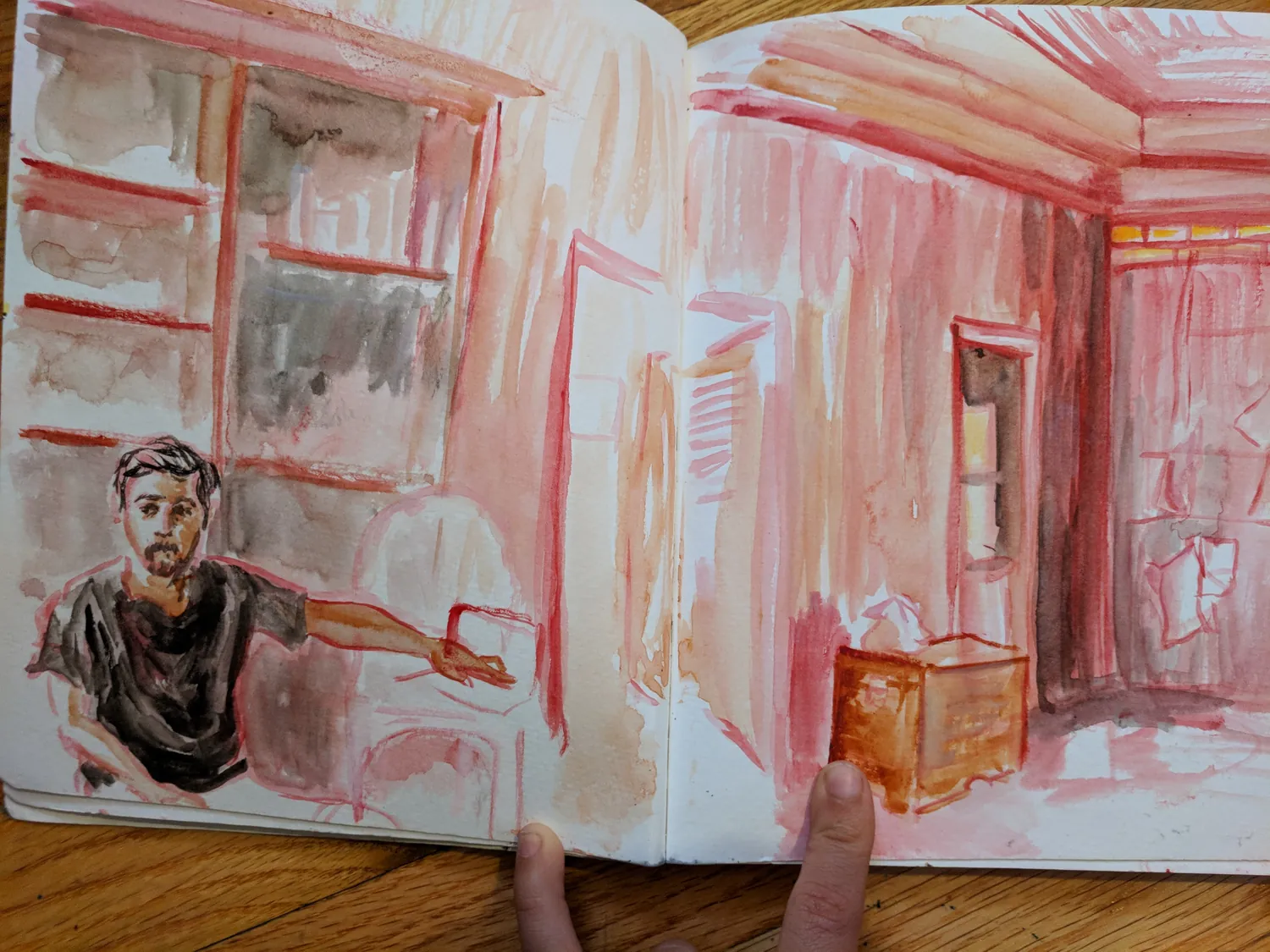 Sketchbook, Thailand, 2018