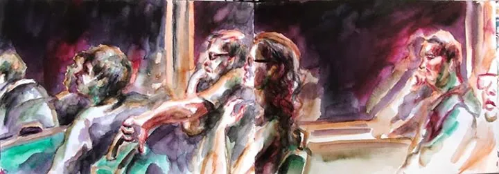 Watercolour sketchbook, 2013
