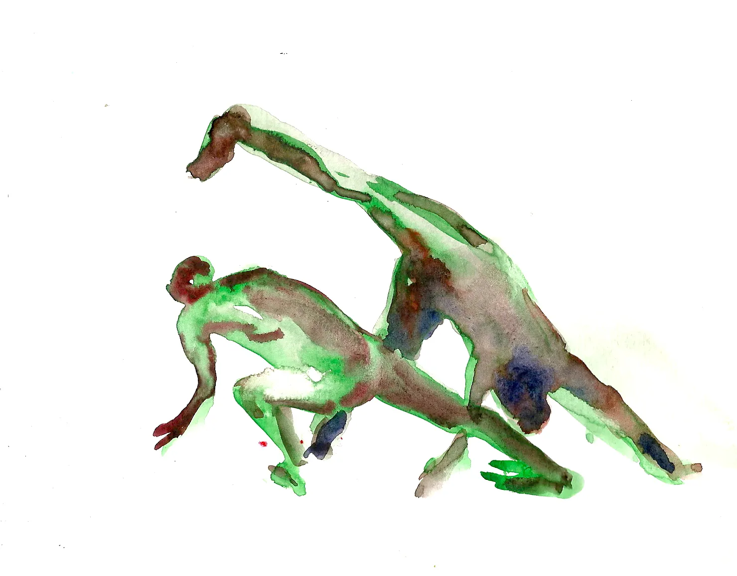 Watercolour sketchbook, 2013