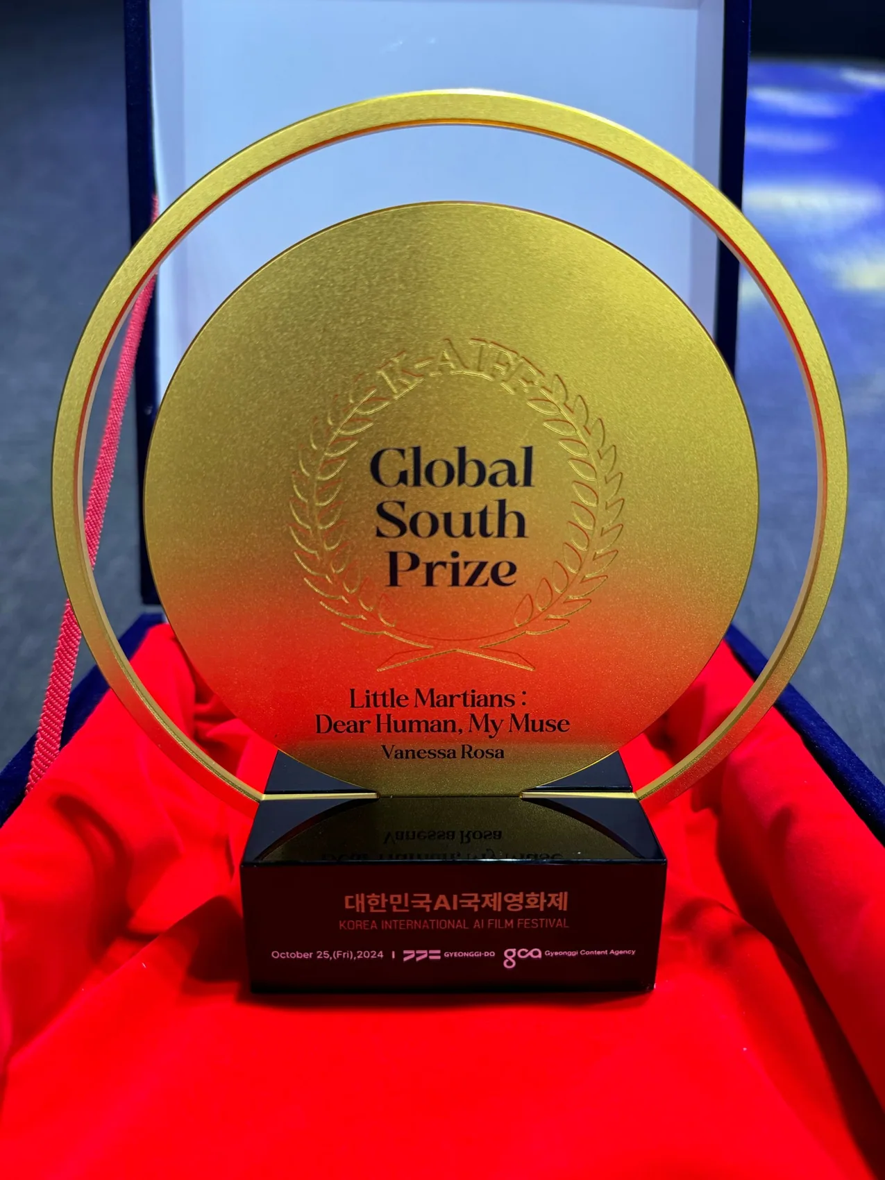 The Global South Prize: Little Martians: Dear Human, My Muse, Vanessa Rosa.