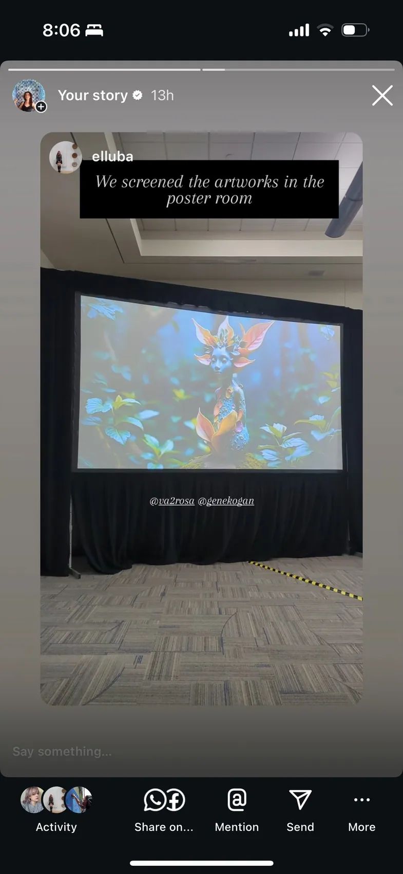 The work at NeurIPS.