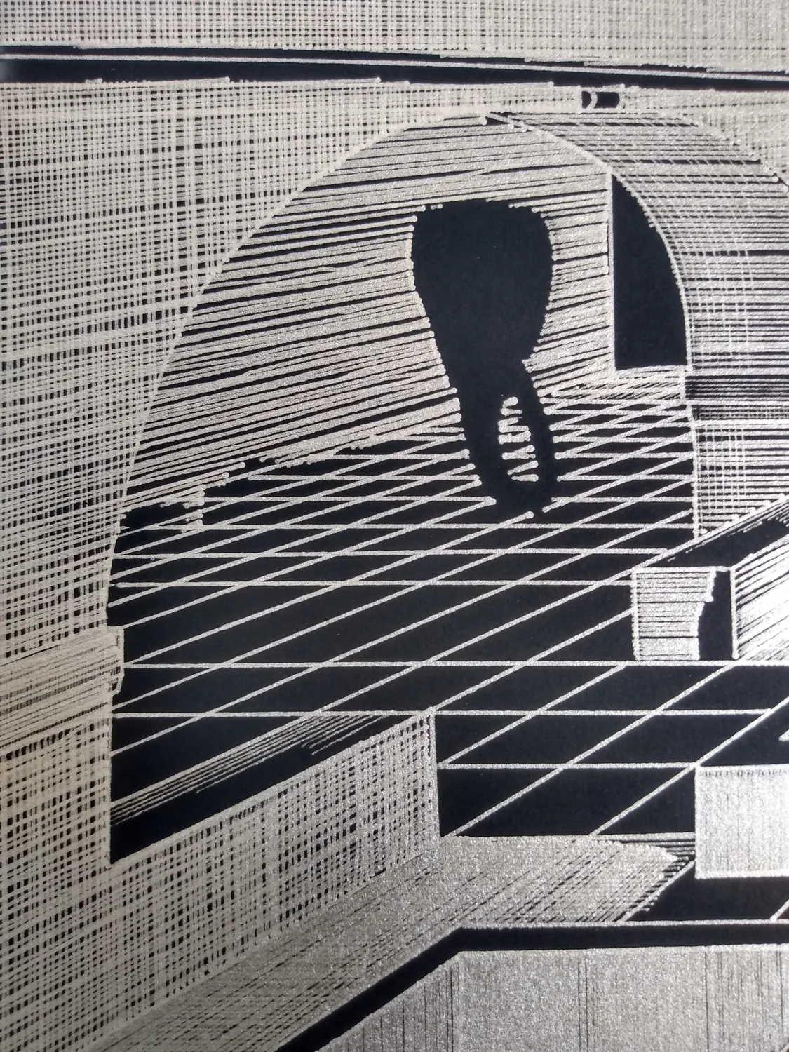 The arch and its shadow