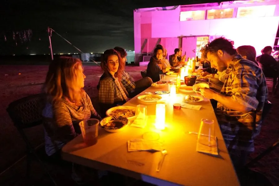 A long dinner