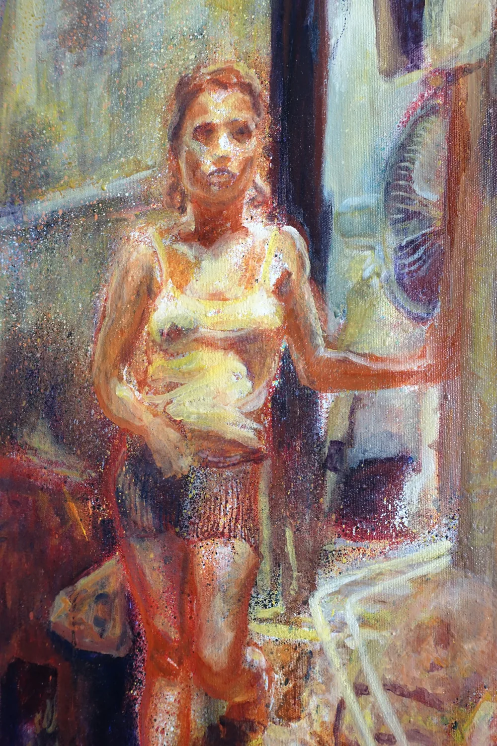 Standing in the doorway