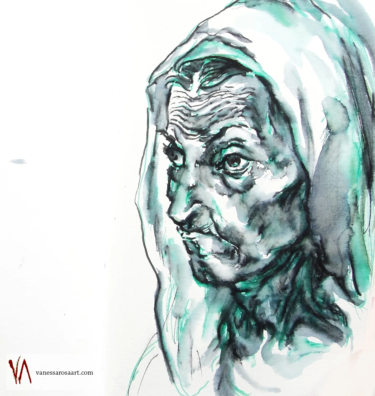 A drawing by Vanessa Rosa.