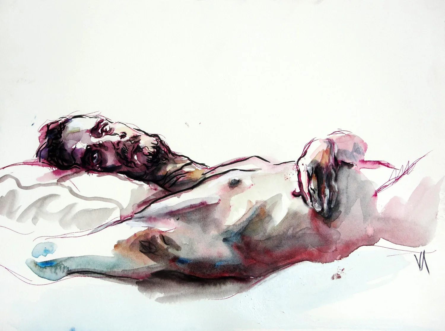 A drawing by Vanessa Rosa.