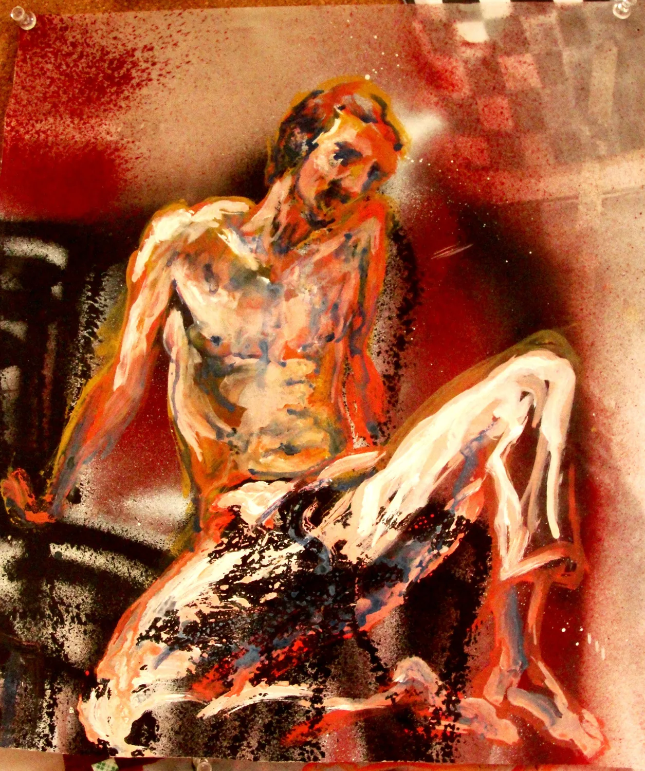 A drawing by Vanessa Rosa.