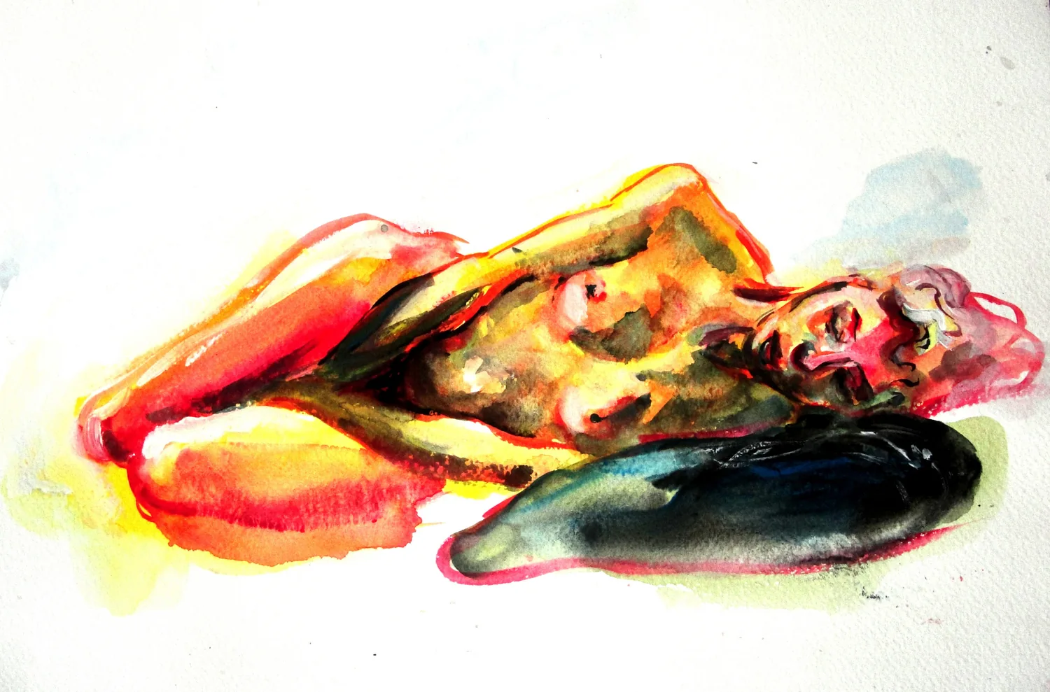 A drawing by Vanessa Rosa.