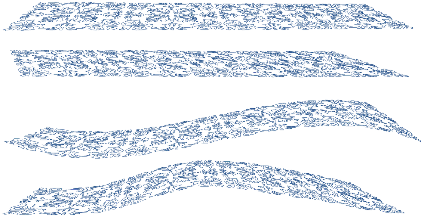 Strips, for steps and borders