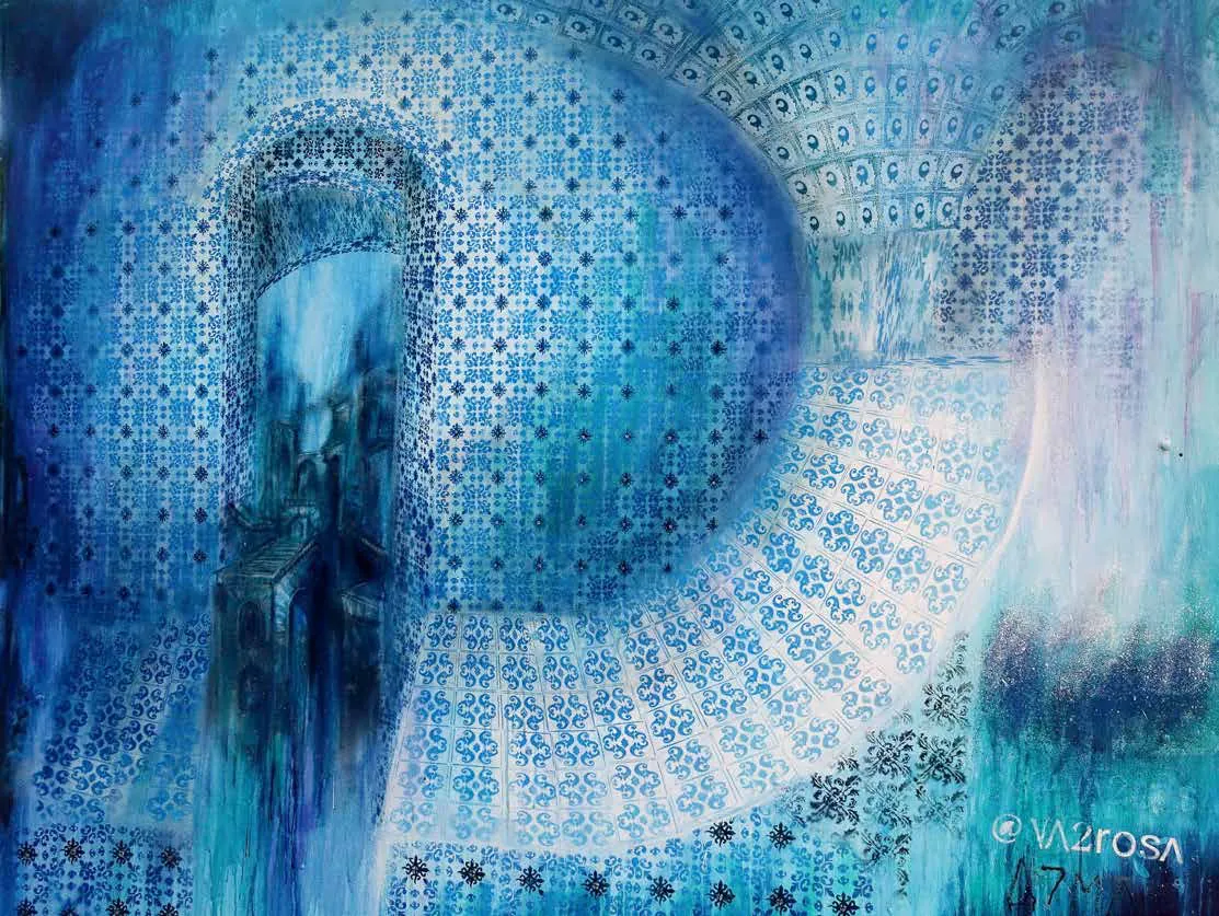 Live painting at the Stroke Art Fair, Munich, 2016
