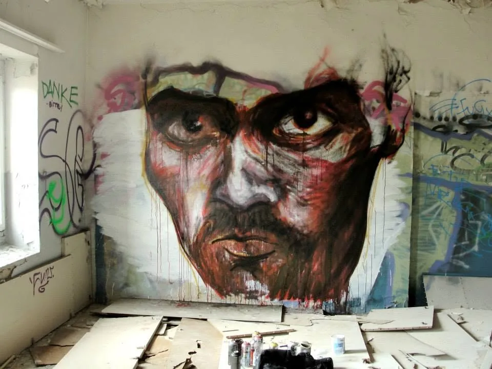 Amarildo, painted in Berlin in 2013