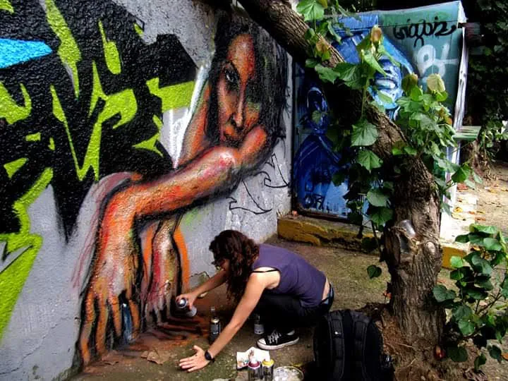 Made during Meeting of Favela 2011, a grassroots street art festival