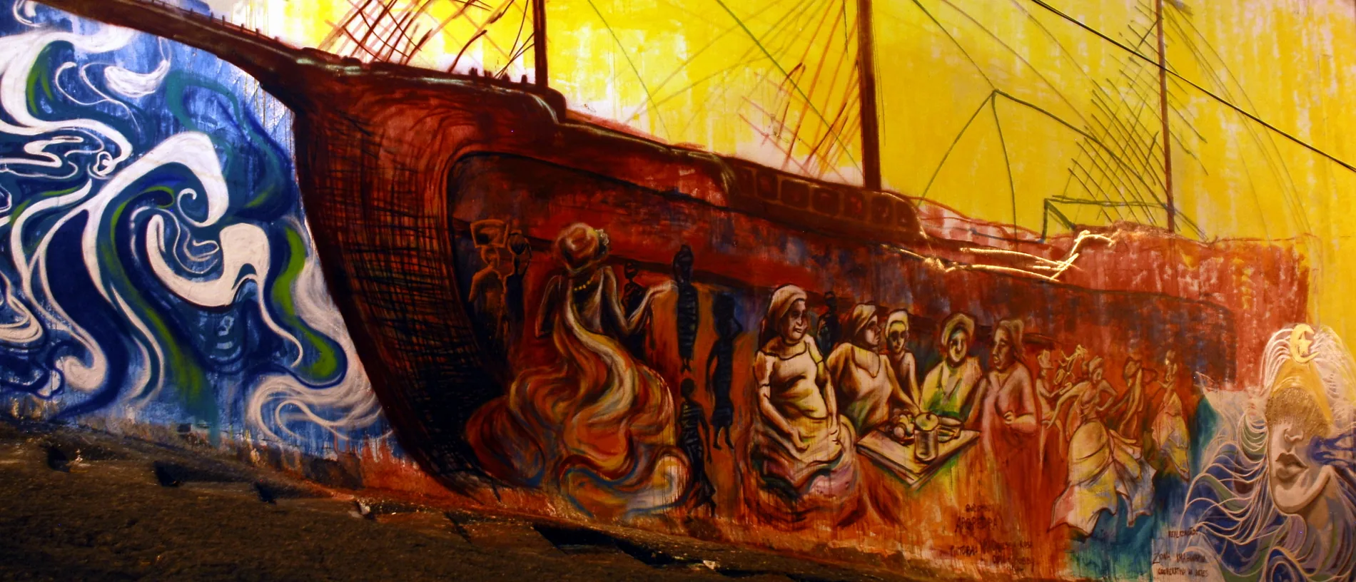 The slave ship, 2014
